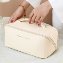 化粧品バッグ女性の大容量ポータブルインハイエンドインターネット有名人の新しいシンプルな旅行用アメニティ収納袋バッチ