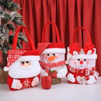 クリスマスギフトバッグクリスマスイブアップルバッグギフトバッグトートバッグフリップハット漫画キャンディーバッグ