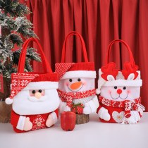 クリスマスギフトバッグクリスマスイブアップルバッグギフトバッグ トートバッグ フリップハット漫画キャンディーバッグ