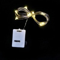 花束装飾ライト LED ギフトボックスケーキ銅線ライトストリングボタン電子調整可能な点滅ガーランドライトストリップ