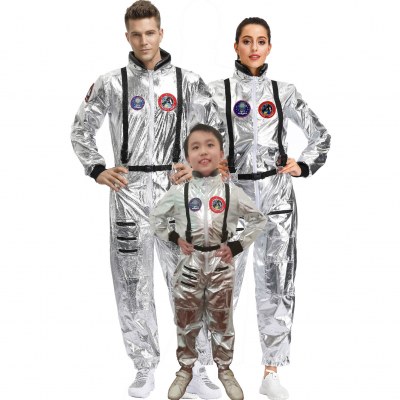 M-XL ハロウィン カップル放浪地球 同じ宇宙衣装 制服 男性用と女性用 宇宙飛行士 ステージ衣装