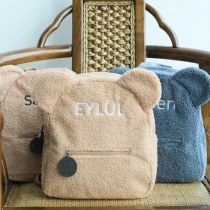 女子学生向けのパーソナライズされたかわいいぬいぐるみバックパック、クマのランドセル、小さなバックパック