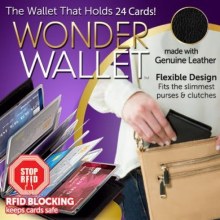WONDER WALLET 名刺入れ 名刺ケース 大容量 カードホルダー 小銭入れ 名刺ボックス RFID機能