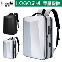 ファッショナブルなメンズビジネス バックパック 、女性用ハイエンドトラベル軽量PCハードシェル バックパック 、大容量防水コンピュータバッグ