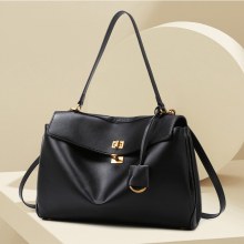 女性用バッグ 2024 新作バッグ 大容量通勤トートバッグ ハンドバッグ テクスチャードクロスボディバッグ