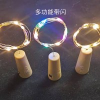 LED銅線ストリングライトボトルストッパーネットワーク赤ワインボトルランプ寝室クリエイティブガーリーハートルームレイアウトイン装飾小さなランタン