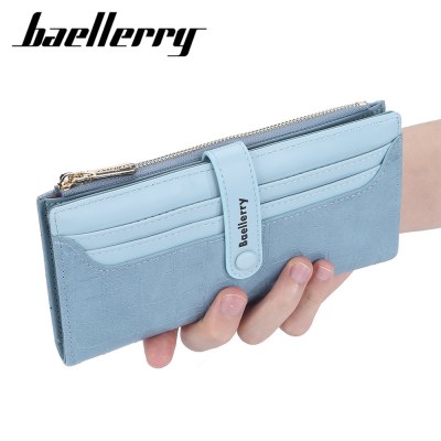 baellerry 新しいレディース 長財布 複数のカードスロット PU バックルクラッチバッグ携帯電話バッグ