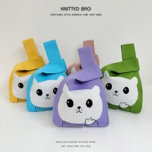 新しい女性の小さなバッグ、女性の手持ちトートバッグ、外出用のファッショナブルなポータブル収納バッグ、韓国風ショルダーバッグ、ギフトバッグ