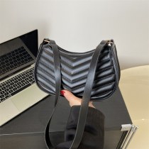 韓国 スタイルのシンプルでファッショナブルな質感の女性用ショルダーバッグ 2024 初春の新スタイル多用途ソリッドカラーの脇の下バッグ小さな正方形のバッグトレンディ