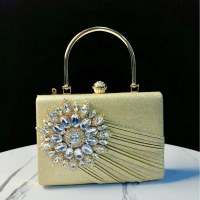 バンケットレディースハンドバッグチャイナドレスラインストーンイブニングバッグドレスバッグ社交界ワンショルダークロスボディハンドバッグ