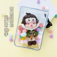 ブラインドボックス収納袋透明 pv​​c ベビーバッグペンダントバッグミニかわいい ins スタイルディスプレイベビーウォーキングバッグ