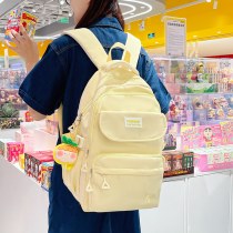 韓国原宿リュック大容量撥水ファッションリュックカジュアルキャンパススタイル女子高校生スクール バッグ
