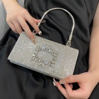 ファッショナブルなライト高級宴会ハンドバッグバー KTV ラインストーンバッグ社交イブニングバッグ結婚式宴会ディナーバッグ