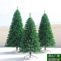 PVC クリスマスツリー暗号化された人気ホテルショッピングモールクリスマス装飾床置きクリスマスツリーグリーン