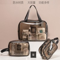 PVC 透明化粧品袋トイレタリーバッグ旅行ポータブル収納袋防水大容量ポータブル化粧品袋収納袋