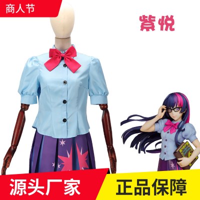マイリトルポニーコス , マイリトルポニートワイライトコスプレ, ハロウィン衣装, ポーリーコス 服
