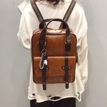 秋冬の新定番女性用バックパック、多用途、多目的、ファッショナブルなレトロバックパック、キャンパスカジュアル大容量バッグ