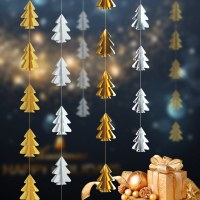 クリスマス装飾用品、クリスマス吊り下げ、立体クリスマスツリーフラッグ、フラワーデコレーション、ウィンドウパーティーペンダント