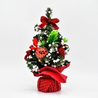 オーナメントツリー 20 センチメートルミニクリスマス装飾クリスマス植物の日ショッピングモールイベント装飾デスクトップ小さなツリー