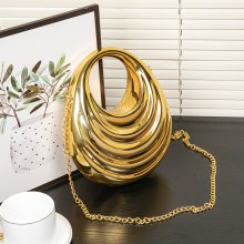 新しいアクリルロック春と夏のヨーロッパの美容バッグショルダークロスボディハンドバッグイブニングバッグ卸売バッグ
