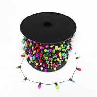 電気メッキベンゼンプラスチッククリスマス小さな電球ストリング装飾品装飾工芸品小さなプラスチックアクセサリー