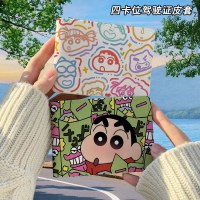 クレヨンしんちゃん かわいい運転免許証保護カバー 2in1運転免許証自動車運転免許証レザーカバー高見え
