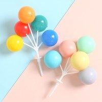 こどもの日ケーキデコレーション韓国インスタイルクママカロンカラフルプラスチックバルーン紐インサートカードこどもの日520