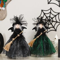 新製品ハロウィン装飾ゴーストフェスティバル魔女人形ツリートップスターデスクトップ装飾人形装飾品