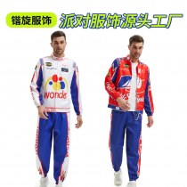 タラデガ ナイツ リッキー ボビー レーシング Cos コスチューム ジャンプスーツ フル ハロウィン セット