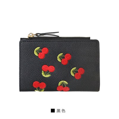 卸売コインレディースバッグ 2023 ファッション バック ル刺繍カードホルダー学生財布