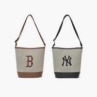 MLB バケットバッグ 新しいクロスボディ レディース バッグ アドバンス 春夏オールマッチ カップル 通勤 キャンバス シンプル レトロ ショルダーバッグ