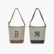 MLB バケットバッグ 新しいクロスボディ レディース バッグ アドバンス 春夏オールマッチ カップル 通勤 キャンバス シンプル レトロ ショルダーバッグ