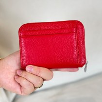 レディース 小さな財布 2024 新しいマルチカード スロット ニッチ デザイン カード ホルダー本革メンズ ジッパー変更