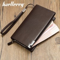 baellerry 新品 メンズ 長財布 貿易 ビジネス カジュアル バックル ジッパー クラッチ 大容量 マネー
