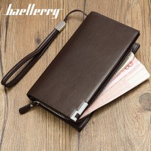 baellerry 新品 メンズ 長財布 貿易 ビジネス カジュアル バックル ジッパー クラッチ 大容量 マネー