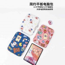 韓国 ins ラップトップバッグ ipad ライナーバッグ 13 インチ 14 インチ塗装漫画タブレット保護カバー