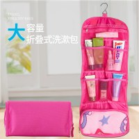 折りたたみ式吊り下げ収納袋防水トイレタリーバッグ大容量旅行バッグ化粧品バッグ屋外旅行バッグ