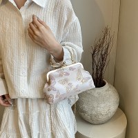 多用途のハンドバッグ、パーソナライズされたチャイナ ドレス、エスニック スタイルのレディース バッグ、新しい中国スタイルの刺繍シェル バッグ