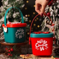 クリスマス ギフト ボックス クリスマス イブのリンゴのギフト ボックス 空の箱 キャンディー ボックス クリスマス コンパニオン ギフト ボックス ピース フルーツ包装箱