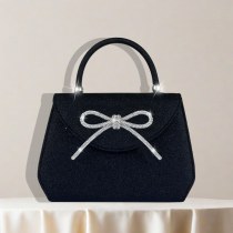 ヨーロッパとアメリカンスタイルのイブニングバッグハンドバッグシンプルなイブニングバッグハンドバッグリボンクラッチバッグ