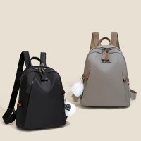 新しいオックスフォード生地の女性用バックパック、ファッショナブル、シンプル、軽量、大容量、ビジネス通勤ママバッグバックパック
