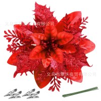 新しい 7 枚の花びらのクリスマス フラワー商業食器棚シーン シミュレーション花イベント パーティー誕生日パーティー装飾花