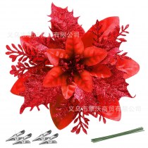 新しい 7 枚の花びらのクリスマス フラワー商業食器棚シーン シミュレーション花イベント パーティー誕生日パーティー装飾花