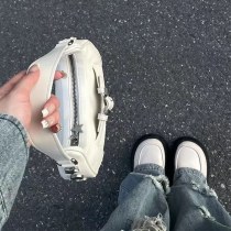 新しいレトロスターガールハイエンドショルダーバッグニッチインポータブル脇の下バッグY2Kレトロデニムバッグ