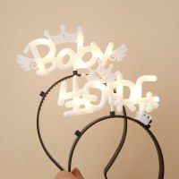 誕生日帽子 LED ライトアップ帽子 ベビーハッピーバースデー カチューシャ ライトアップ誕生日帽子