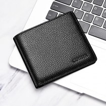 本革 財布 メンズショート 2024 新しい薄型コイン 財布 カードバッグシンプルな第一層牛革 財布 卸売