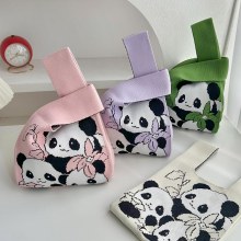 ニットトートバッグ、レディースハンドバッグ、ハンドバッグ、お土産携帯電話バッグ、女性用多用途通勤バッグ