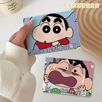 クレヨンしんちゃん 漫画 運転免許証保護カバー 2-in-1 運転免許証 自動車運転免許証 レザーカバー かっこいい