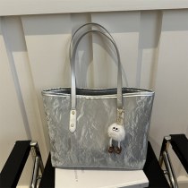 シンプル なトートバッグ新しいファッショントレンドレディースショルダーバッグカジュアル多目的バッグ女性のソフトレザーバッグ仕事用バッグ