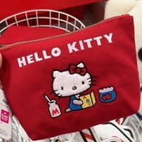 サンリオ kt 猫小銭入れスタイルキティ収納袋 50 周年記念限定版ショルダーハンドバッグ小銭入れ女性のための